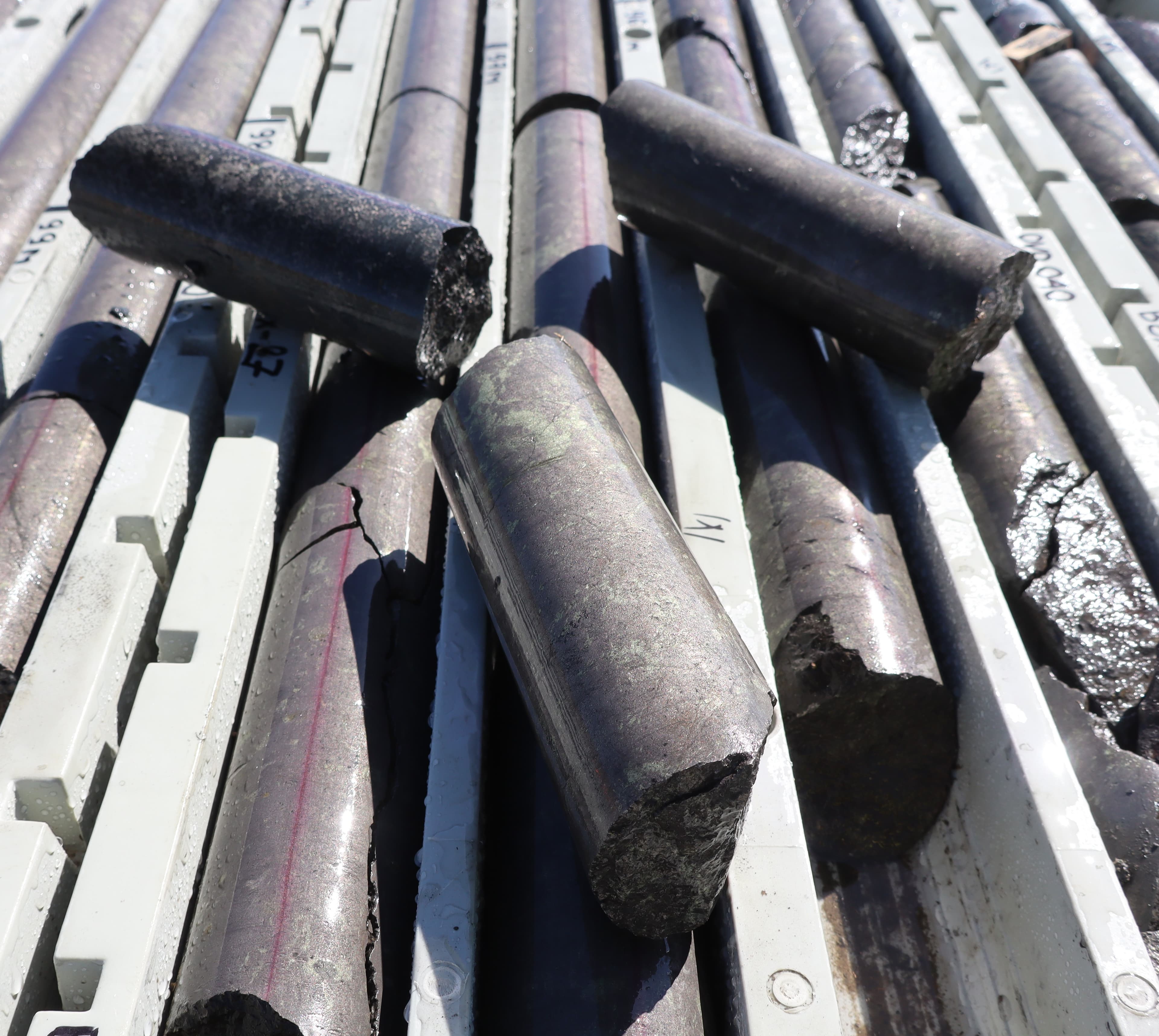 Massive sulphide intercept